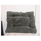 Tufted Dog Mat Bed - Boots & Barkley XL: Recycled Poly-Fiber Fill, Indoor Use, Extra Large Breed