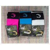 6 Pair of Puma Soccer Socks, Size Youth Large 4-6