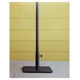 25lb Steel Square Outdoor Patio Market Table Umbrella Base Black