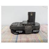 RYOBI P190 2.0 Amp Hour Compact 18V Lithium Ion Battery w/ Cold Used Condition