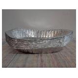 12 count Oval Aluminum Roaster Pan, 17x13x3 in