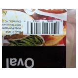 12 count Oval Aluminum Roaster Pan, 17x13x3 in