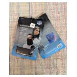 Pair of Mission Cooling Neck Gaiter Black Face/Neck Cover Adjustable
