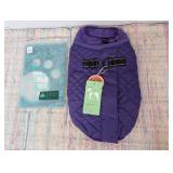 Kuoser Small Dog Coat, Windproof Dog Jackets, Warm Dog Coat with Harness Built in, Dog Cold Weather Coats Dog Snow Jacket