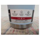 Thermos Icon 16oz Baby Blue Stainless Steel Food Storage Jar with Spoon