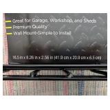Pro Essentials Power Tool Organizer and Storage Rack, Black