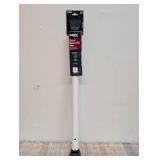 Sabre Security Door Bar: Steel Door Security Guard & Window Security Bar, White, 28" Height, 2.5" Width