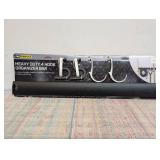 Pro Essentials Heavy Duty 4 Hook Organizer Bar, 24 in