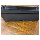 Set of 3 Tiered Window Box Planters in Black