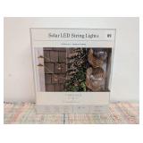 10ct LED Solar Outdoor Patio Decorative String Lights - Threshold™ designed with Studio McGee