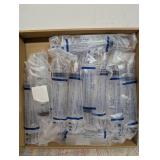 Threlaco 10 Pack Large Plastic Syringe Without Needle