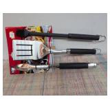 Weber 3pc Precision Grill Tool Set Black