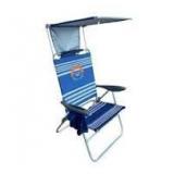 Ocean Zero Sun Block Chair Blue White light Blue Stripe