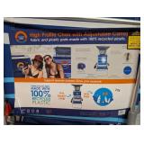 Ocean Zero Sun Block Chair Blue White light Blue Stripe