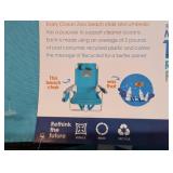 Ocean Zero Lay Flat Backpack Chair Aqua