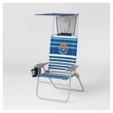 Ocean Zero Sun Block Chair Blue