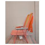 Outdoor Portable Backpack Beach Chair Pink - Sun Squad