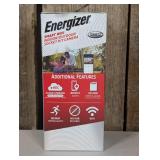 Energizer Connect Smart 1080p HD Outdoor Security Socket Camera with Siren Alarm, 2 Way Audio and Night Vision Black
