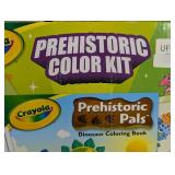 Crayola Prehistoric Color Kit Book Stickers Crayons & More