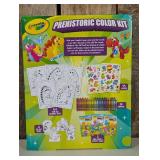 Crayola Prehistoric Color Kit Book Stickers Crayons & More