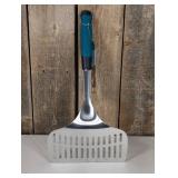 Charbroil Comfort Grip Double Wide Heat-Resistant Grill Spatula Stainless Steel Silver