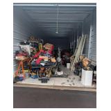 12x40x10 Storage unit contents