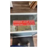 success leaf 2:06 2/5 cannon ball - miss clara metal sign