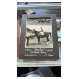 1940 Stoney brush horse racing photograph