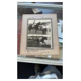 1947 horse racing photograph