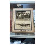 1945 hel-pin horse racing photograph