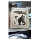 1949 miss cranberry horse racing photograph