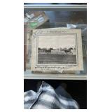 1949 miss cranberry horse racing photograph