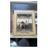 1947 Lea flag horse racing photograph