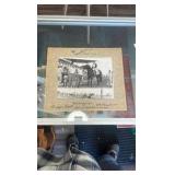 1955 tiger cat horse racing photograph