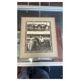 1947 night tour horse racing photograph