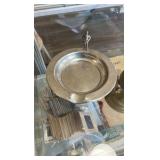 pewter jockey themed ashtray