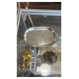 1969 the garden state silver plated souvenir tray