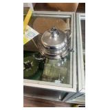 antique silver plated serving dish