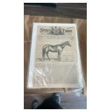 1879 spirit of the times Nina death front page