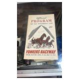 1951 Yonkers raceway race program