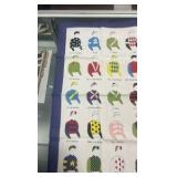 vintage jockey handkerchief