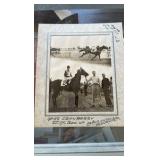 1949 miss cranberry horse racing photograph