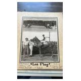 1947 Lea flag horse racing photograph
