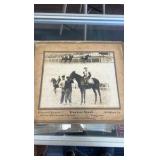 1946 border scout Churchill downs horse racing photograph