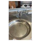pewter jockey themed ashtray