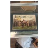 early 1900s minoru horse racing game in original box