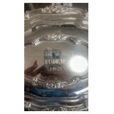 1975 silver plated crusade of mercy handicap trophy