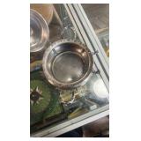 antique silver plated serving dish