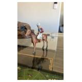 antique horse and jockey toy