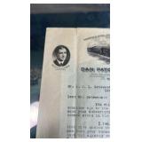 m.w. savage signed letter